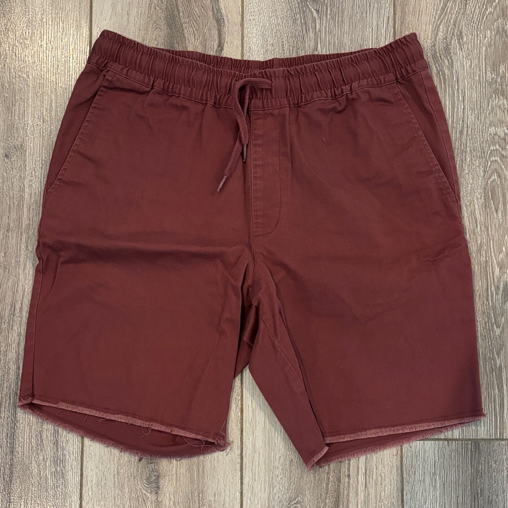RVCA Maroon Men's Shorts